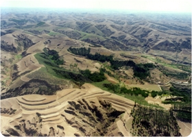 黃土高原地貌 